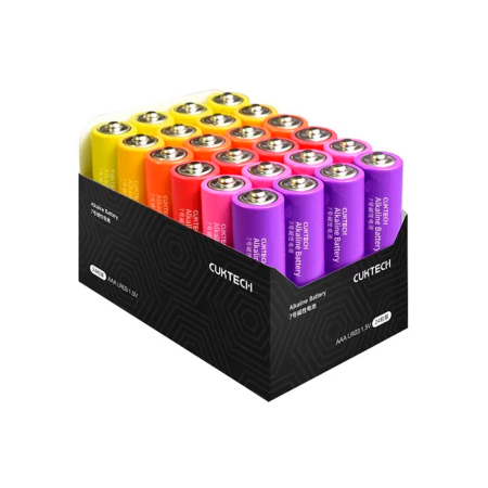 Батарейки алкалиновые ZMI Rainbow, AAA, 24 шт.
